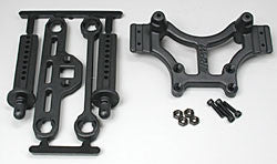 RPM Shock Tower/Adjustable Mount Black T/E-Maxx (RPM80162)