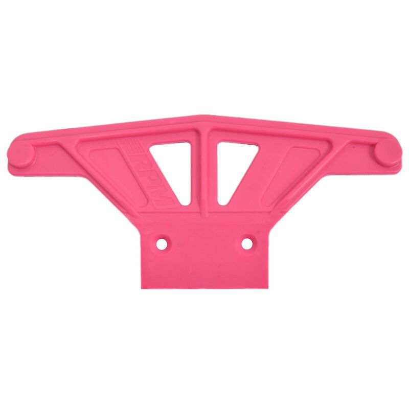 RPM Wide Front Bumper: Pink Rustler ST 2WD NSPT (RPM81167)