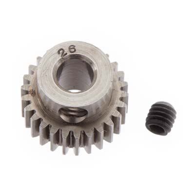 Robinson Racing Pinion Gear Hard 48P 26T 5mm  (RRP2026)