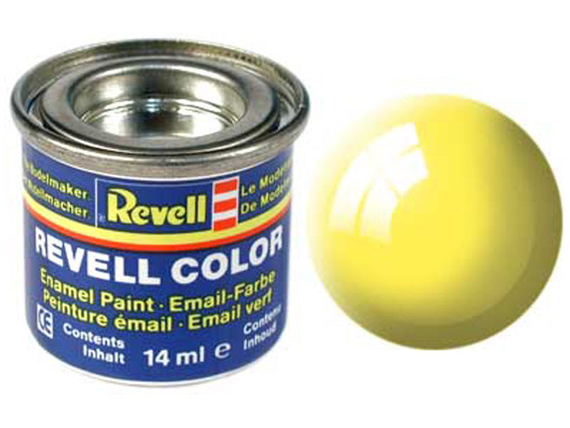 Revell 14ml Enamel Yellow Gloss Tinlet  (RVL32112)