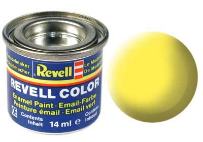 Revell 14ml Enamel Yellow Mat Tinlets  (RVL32115)