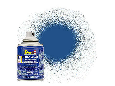 Revell 100ml Acrylic Blue Matt Spray  (RVL34156)