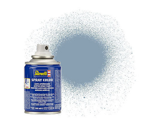 Revell 100ml Acrylic Grey Silk Spray  (RVL34374)