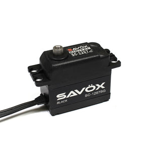 Savox Black Edition High Torque Digital Servo 0.09sec / 277oz @ 7.4V  (SAVSC1267SG-BE)