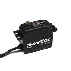 Savox Black Edition High Torque Digital Servo 0.11sec / 347oz @7.4V  (SAVSC1268SG-BE)