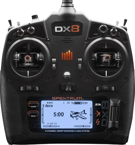 DX8 Transmitter Only Mode 2 (SPMR8000)