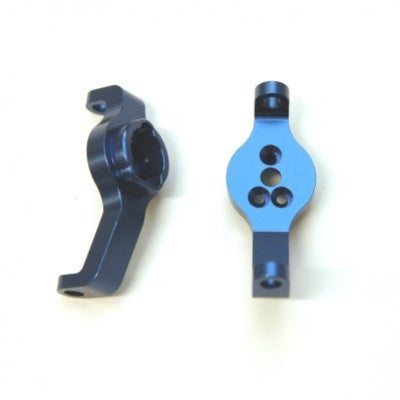 ST Racing Concepts CNC Machined Aluminum Front Axle Caster Blocks (1 pair) for TRX-4 (Blue) (STRST8232B)