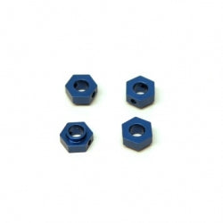 ST Racing Concepts CNC Machined Aluminum Hex Adapters (4 pcs) TRX-4 (Blue) (ST8269B)