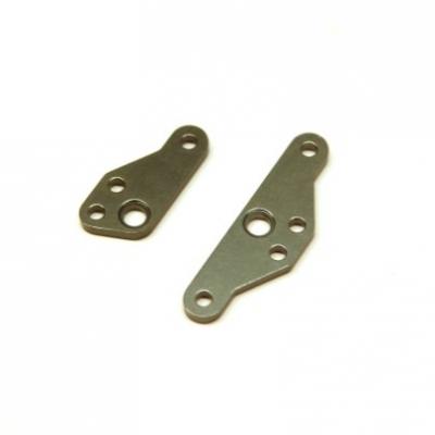 ST Racing Concepts CNC Machined Aluminum HD Steering Plate Set for HPI Venture (Gun Metal) 1 pair (STH116883GM)