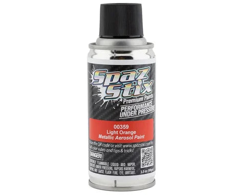 Spaz  Stix Light Orange Metallic Aerosol Paint (SZX00359)