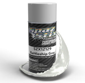 SPAZ STIX -Battleship Gray Aerosol Paint, 3.5oz Can  (SZX12129)