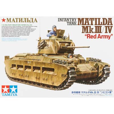 Tamiya 1/35 Infantry Tank Matilda Mk.III/IV Red Army  (TAM35355)