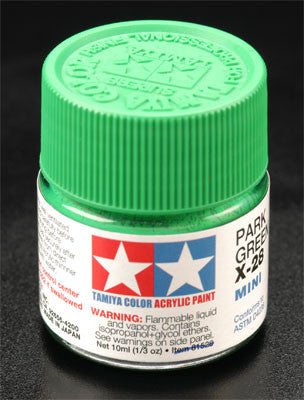 Tamiya Acrylic Mini X-28 Park Green 1/3 oz (TAM81528)