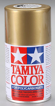 Tamiya PS-13 Polycarbonate Spray Gold 3 oz (TAM86013)