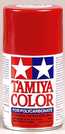 Tamiya PS-15 Polycarbonate Spray Metal Red 3 oz (TAM86015)