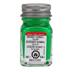 Testors Enamel 1/4oz, Green Fluorescent  (TES1174TT