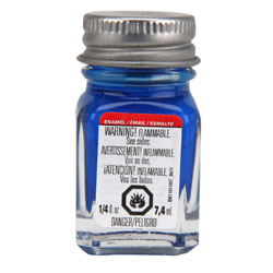Testors 1/4oz, Blue Fluorescent    (TES1176TT)