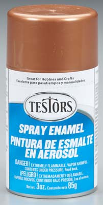 Testors Spray Copper 3 oz (TES1251T)