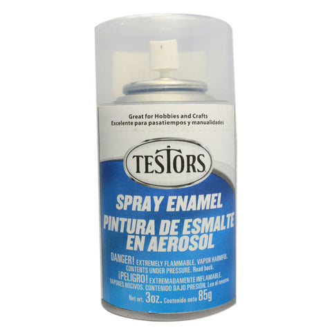 Testors High Gloss Clear Enamel Spray Paint (3oz) (TES1814T)