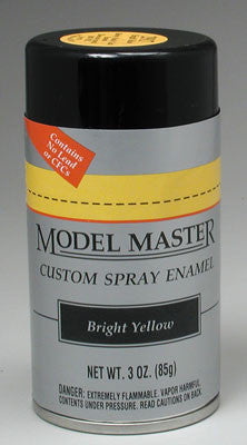 Testors Model Master Spray Bright Yellow 3 oz (TES2917)