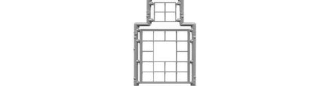 TICHY 20 PANE INDUSTRIAL WINDOW (TIC2013)