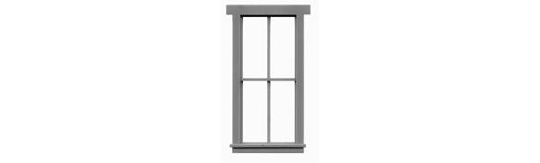 TICHY 2/2 DOUBLE HUNG WINDOW  (TIC2014)