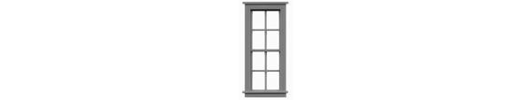 TICHY 4/4 DOUBLE HUNG WINDOW (TIC8030)