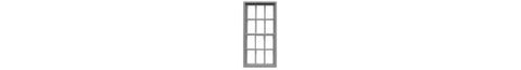 TICHY 6/6 DOUBLE HUNG MASONRY WINDOW (TIC8052)
