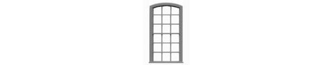 Tichy 9/9 DOUBLE HUNG ARCH TOP WINDOW (TIC8055)