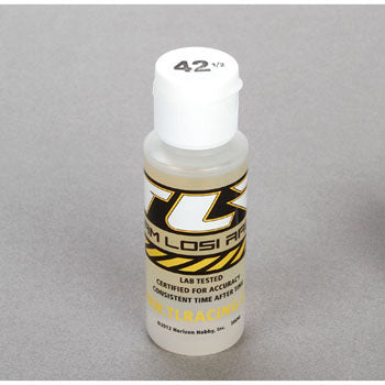 Team Losi Racing Silicone Shock Oil (2oz) (42.5wt)   (TLR74011)