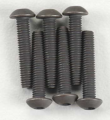 Traxxas Button Head Machine Screw 3x15mm Revo (6)    (TRA2579)