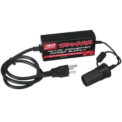 Traxxas AC Power Supply for Traxxas 2-4 Amp DC Charger (TRA2976)