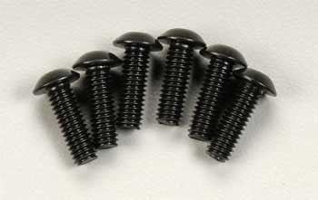 Traxxas Button Head Machine Screw 4x12mm Revo (6) (TRA3937)