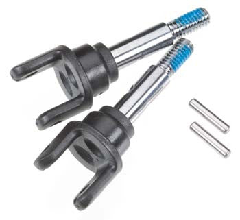 Traxxas STUB AXLES FRONT HVYDTY (TRA6854X)