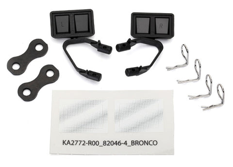 Traxxas Mirrors Side Black Left & Right (TRA8073)