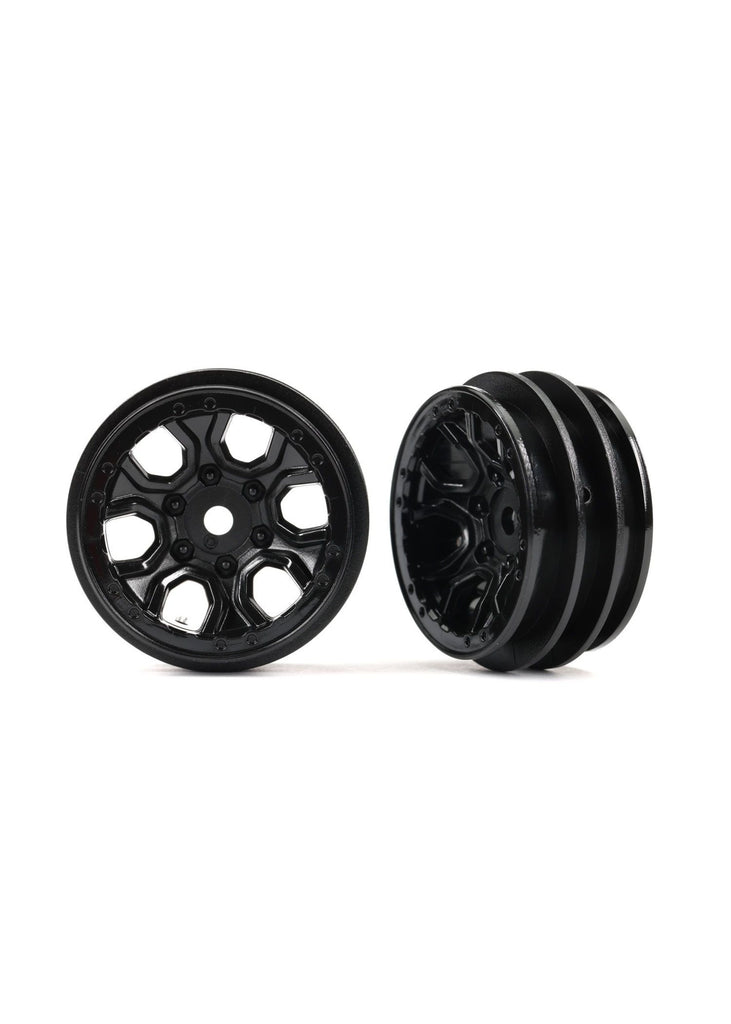 Traxxas 1.0" Rims (Black) (2) (TRX-4M)   (TRA9770)