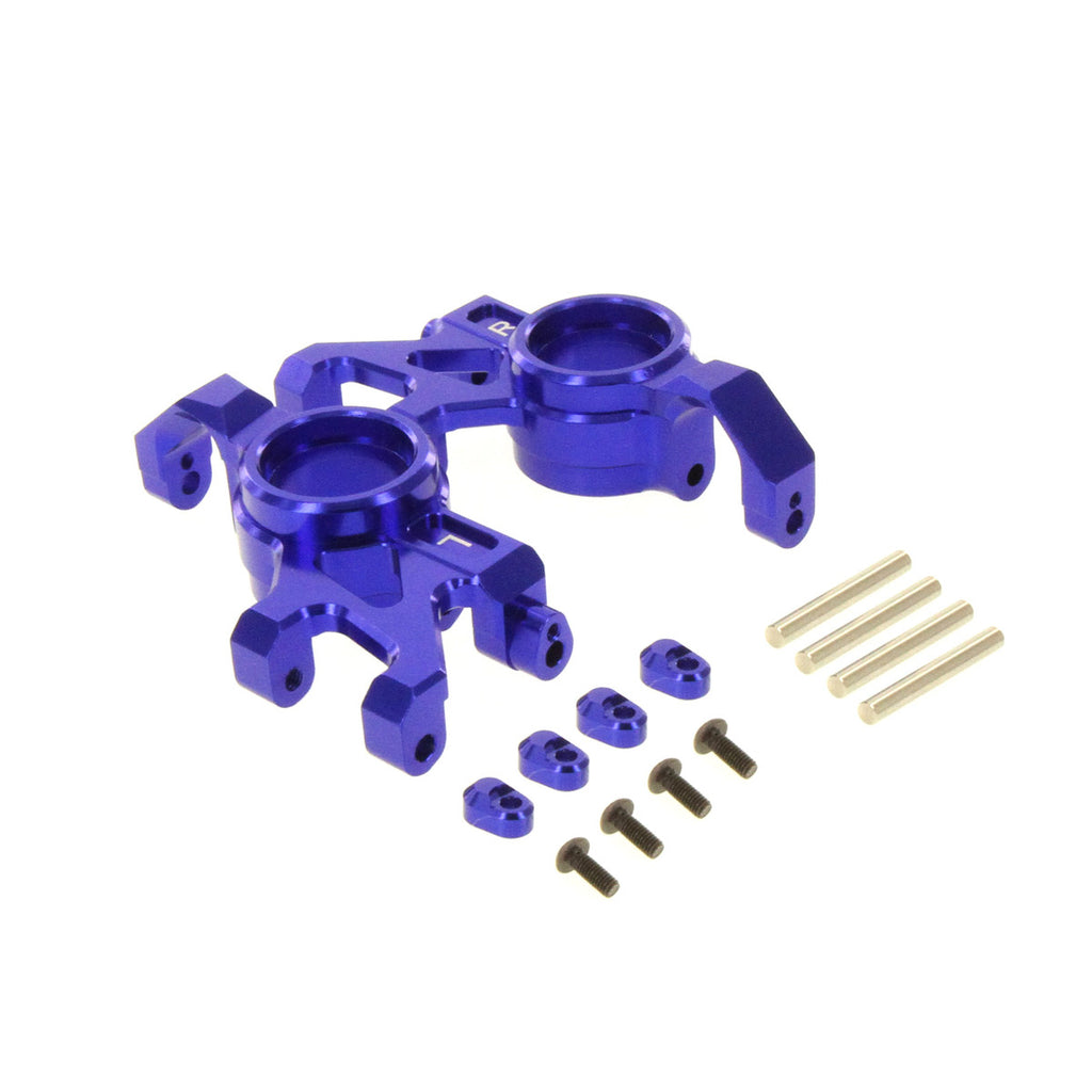 Venom TRAXXAS X-MAXX ALLOY STEERING BLOCK, BLUE BY ATOMIK RC  (VNR4061B)