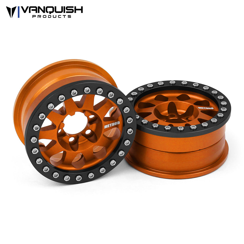 Vanquish METHOD 1.9 RACE WHEEL 101 ORANGE ANODIZED V2 (VPS07761)