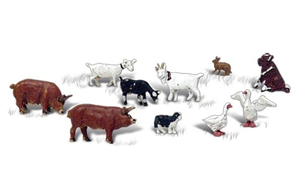 Woodland Scenics N Barnyard Animals (WOOA2202)