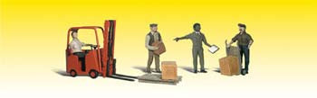 Woodland Scenics Workers w/Forklift O (WOOA2744)