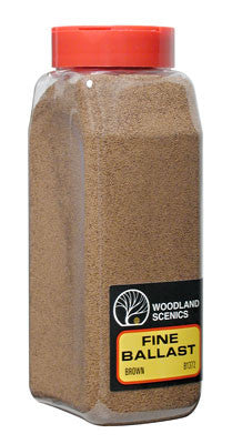 Woodland Scenics Ballast Fine Brown 32 oz (WOOB1372)