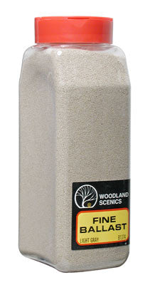 Woodland Scenics Ballast Fine Light Gray 32 oz (WOOB1374)