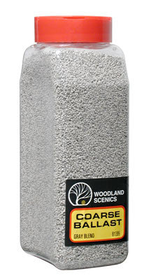 Woodland Scenics Ballast Coarse Gray Blend 32 oz (WOOB1395)