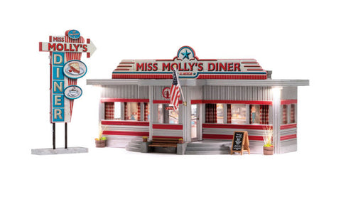Woodland Scenics Miss Molly Diner -N   (WOOBR4956)