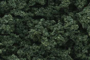 Woodland Scenics CLUMP FOLIAGE DARK GREEN (WOOFC684)