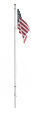 Medium US Flag-Pole (WOOJP5951)