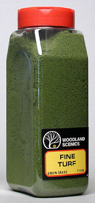 WOODLAND SCENICS TURF FINE GREEN GRASS 32 (WOOT1345)