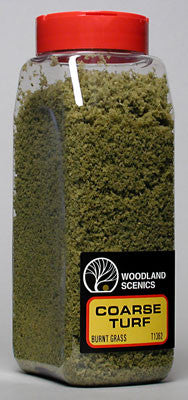 WOODLAND SCENICS TURF COARSE BURNT GRASS 32 OZ. (WOOT1362)