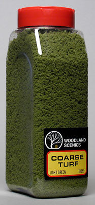 Woodland Scenics Turf Coarse Light Green 32 oz (WOOT1363)