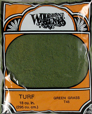 Woodland Scenics Turf Fine Green Grass (WOOT45)
